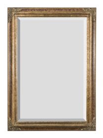 Mini Grand Victorian Mirror 24x36 Burl Marble Gold