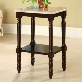 Santa Clarita Traditional Plant Stand, Dark Cherry