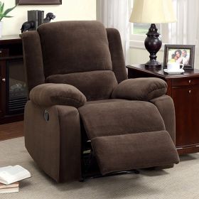 Haven Transitional Recliner, Dark Brown