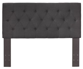 Lerroy II Contemporary Headboard, Gray