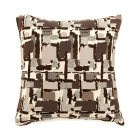 Concrit Contemporary Pillow, Small Set of 2, Brown