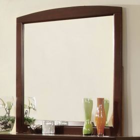 Omnus Theia Poised Mirror, Dark Walnut