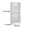 Minimalistic Yet Stylish Bookcase, White