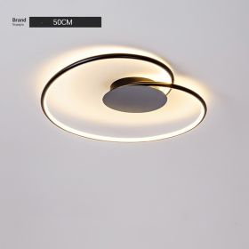 Ins Wind Minimalist Lamps Modern Simple Restaurant Ceiling Light (Option: White-50cm-Tmall Genie)