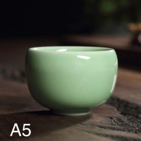 Longquan Celadon Master Cup Kung Fu Tea Set (Option: Brother Kiln Plum)