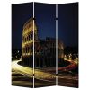 Brar 71 Inch 3 Panel Canvas Screen, Michelangelos David Print, Multicolor