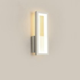 Personality Corridor Wall Light Modern Simple Living Room Background (Option: White L-White light)