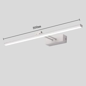 LED Bathroom Bathroom Mirror Headlight (Option: White 800mm 16W-Warm white light)