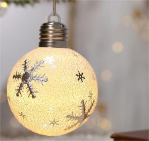 Creative Christmas Tree Blind Box Desktop Ornaments Wooden House Family Pendant (Style: 10)