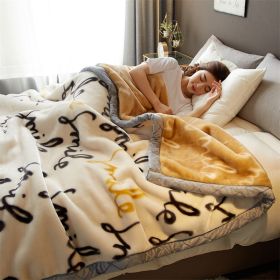 Winter Plush And Thick Warm Blanket (Option: Free-180x220cm)